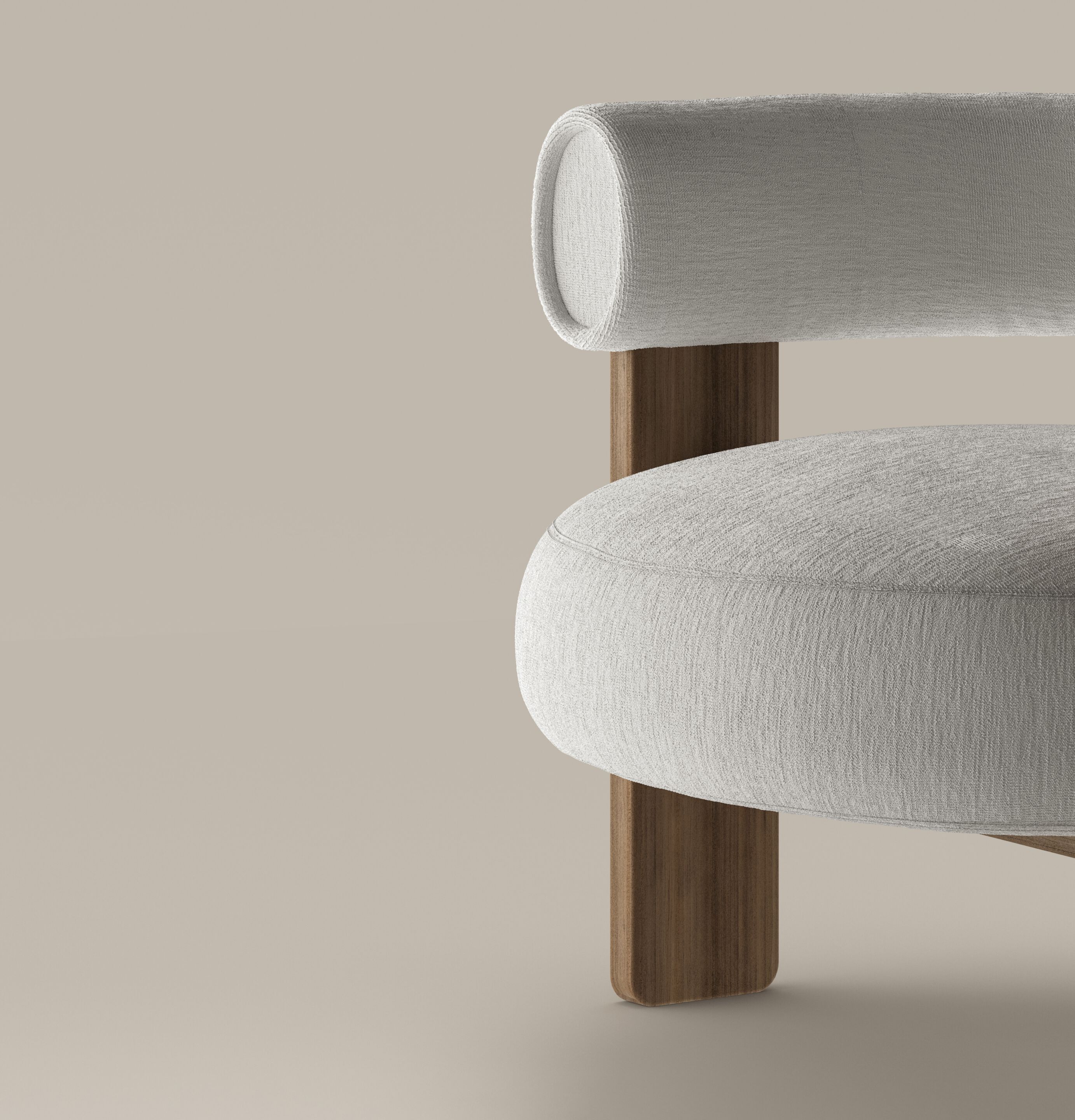 Тканевое кресло BONALDO BULL ARCH-00116760 - Вид №2