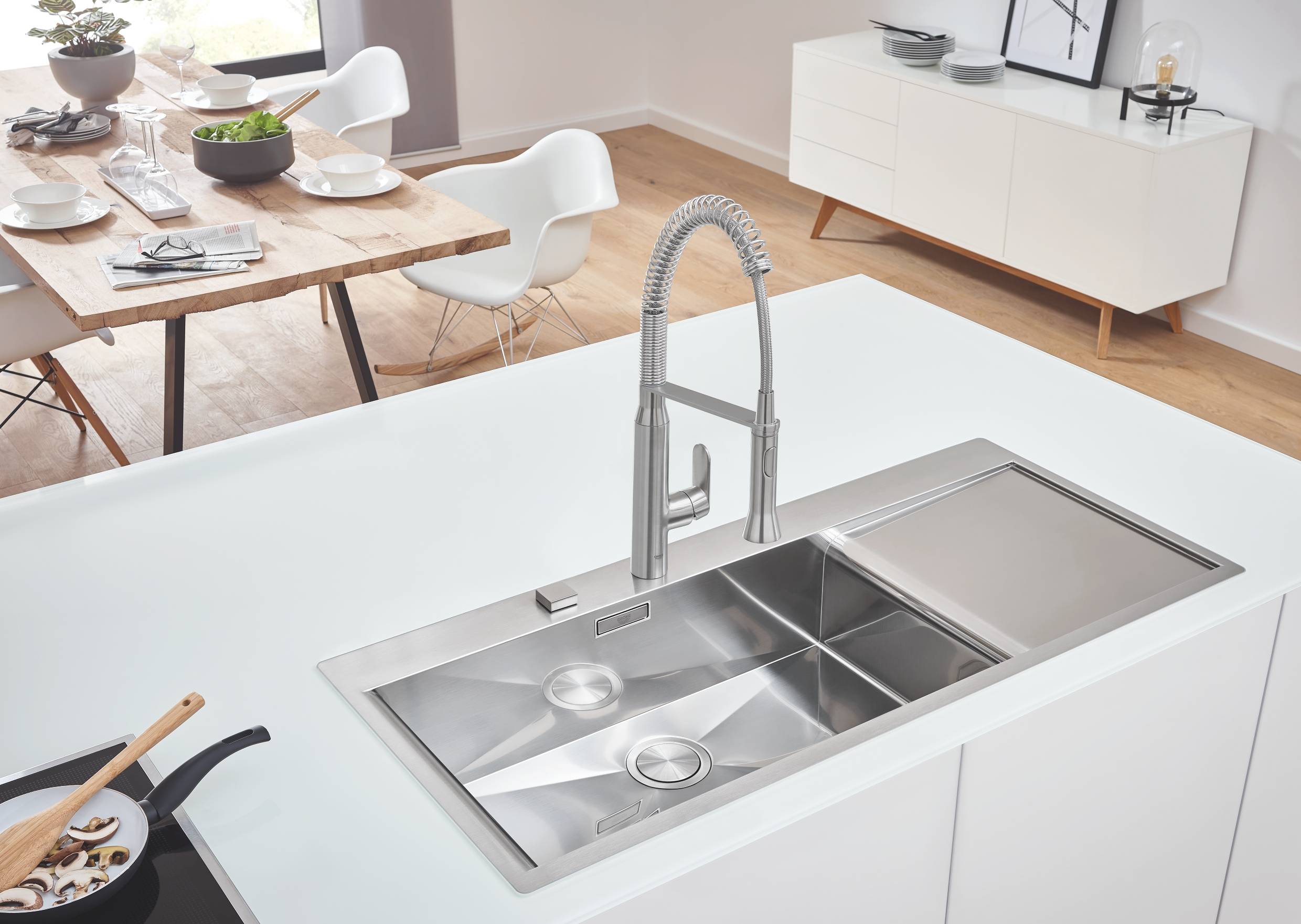 31581SD0 Мойка кухонная овальная Grohe Spare Parts - Вид №9