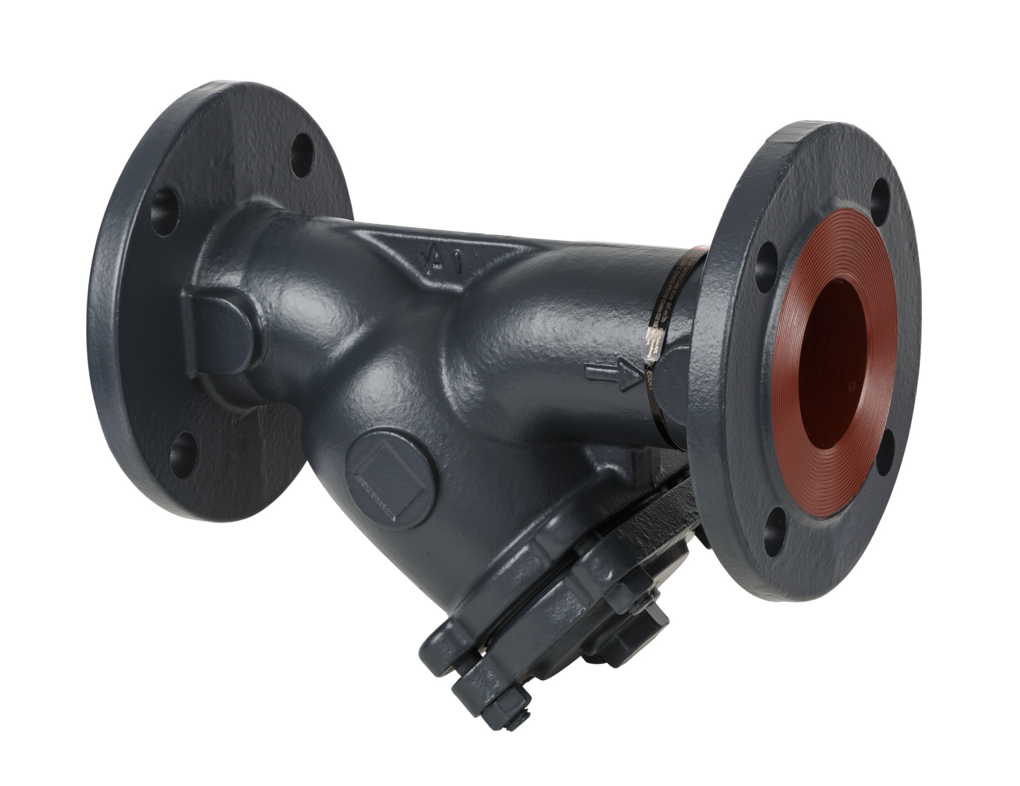 Danfoss Фильтр сетчатый FVF Фильтр FVF Ду 100 Ру 16 с пробкой 065B7748  - Вид №39