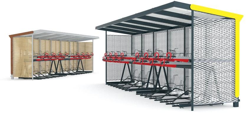 mmcité1 Крепление для велосипедов из стали с порошковым покрытием Aureo sun-id-1408853 - Вид №3