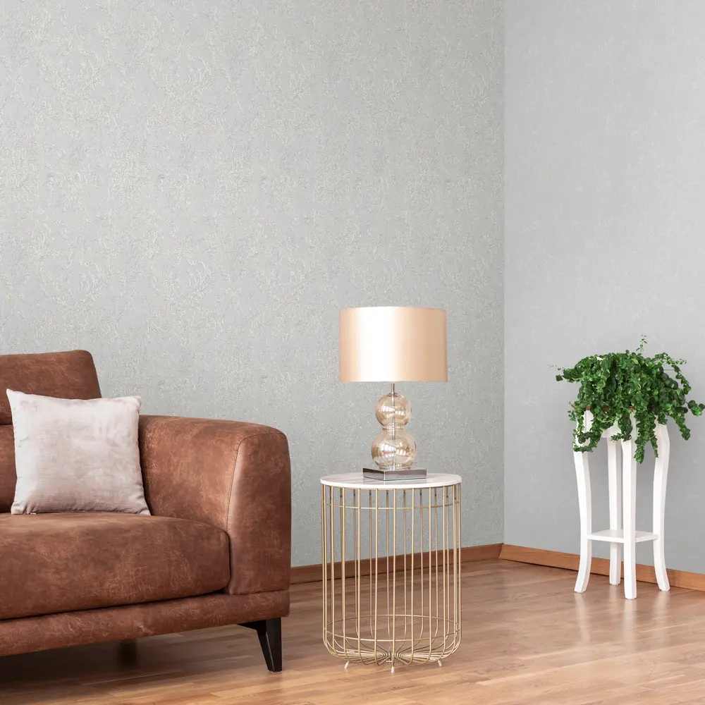 Обои флизелиновые Ateliero Azzurro тёмно-серые 1.06 м AT281308 STLM-2130913 - Вид №3