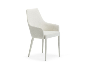 Тканевый стул с подлокотниками