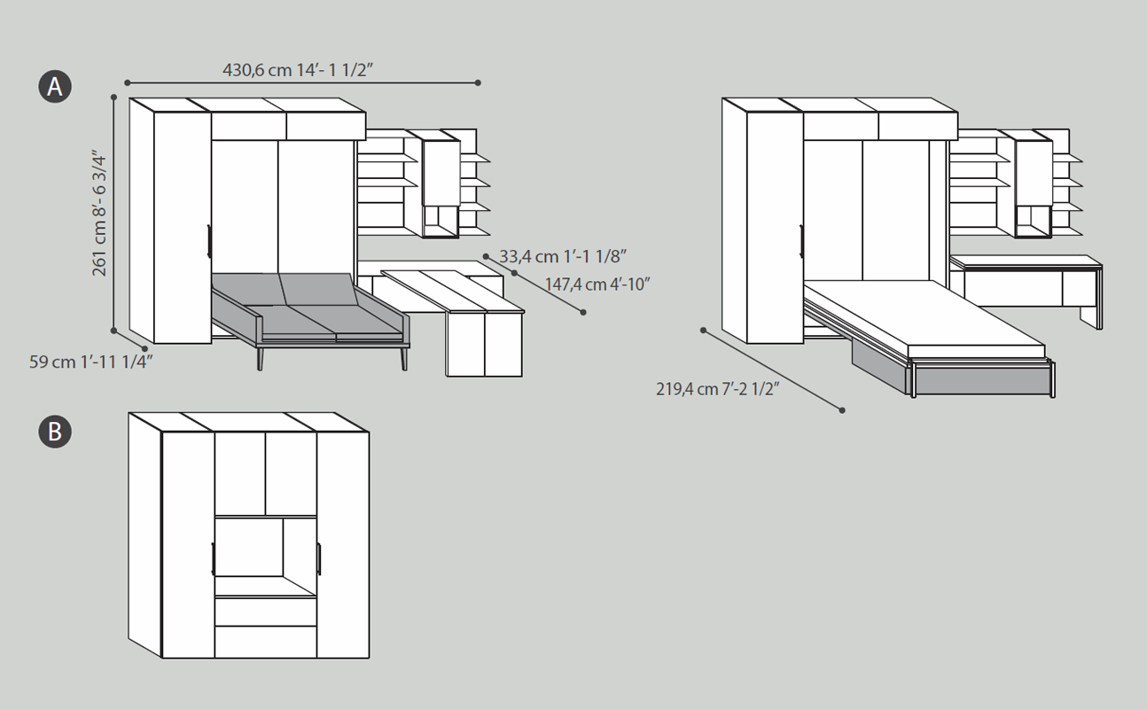 Композиция из модулей  TUMIDEI 277  - Вид №3