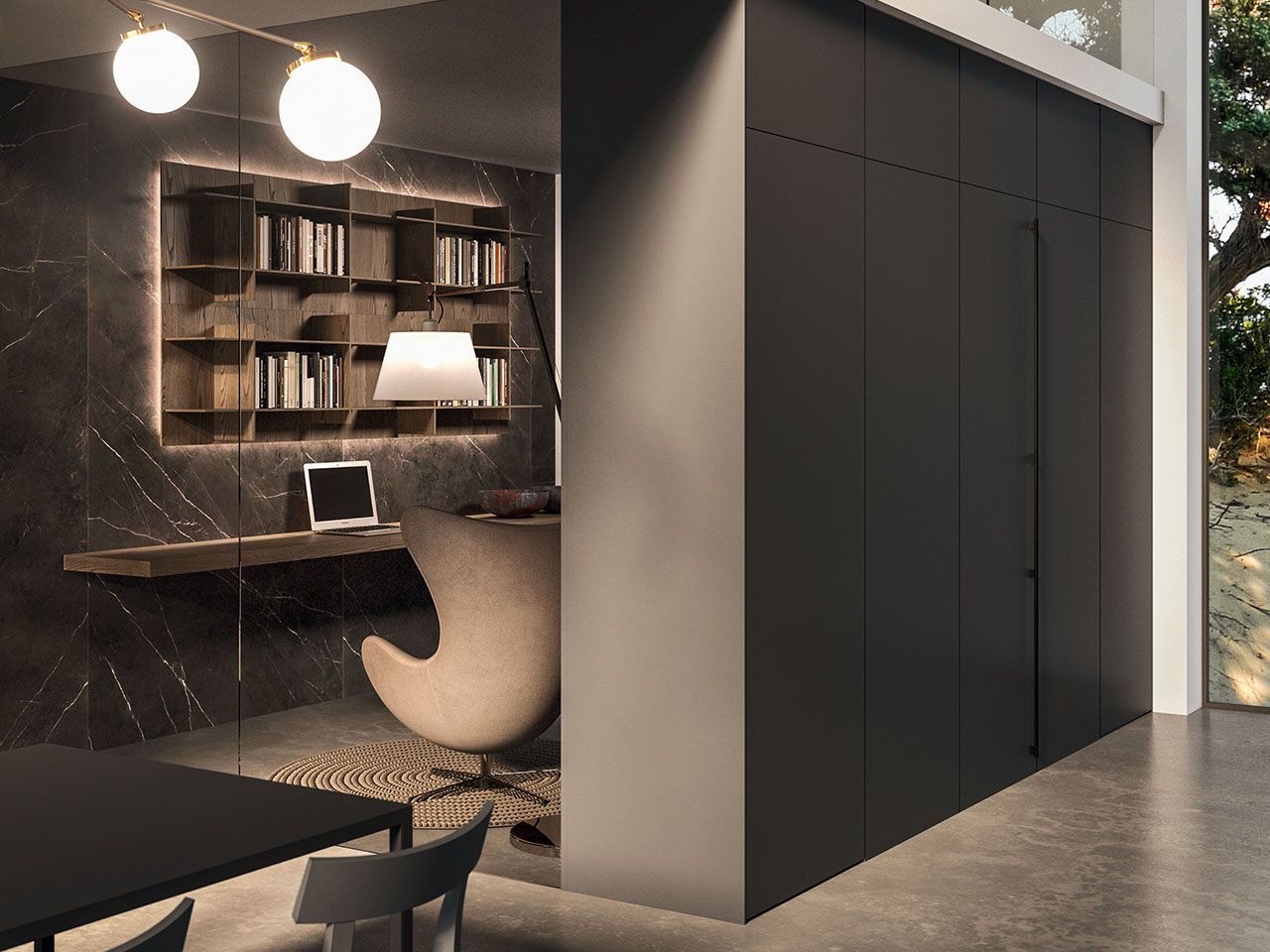 Встроенная кухня с островом Arrital Ak_07 ARCH-00035308 - Вид №3