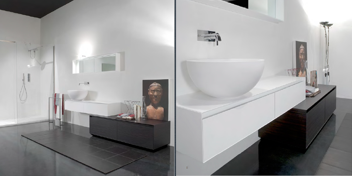 Комплект мебели №64 216 см Antonio Lupi PANTA REI Antoniolupi 64PANTAREI - Вид №1