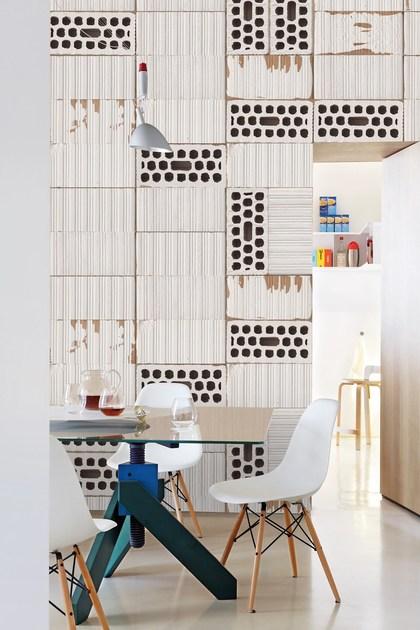 Inkiostro Bianco Панорамные обои под кирпич Collection 2015 sun-id-1415123 - Вид №1