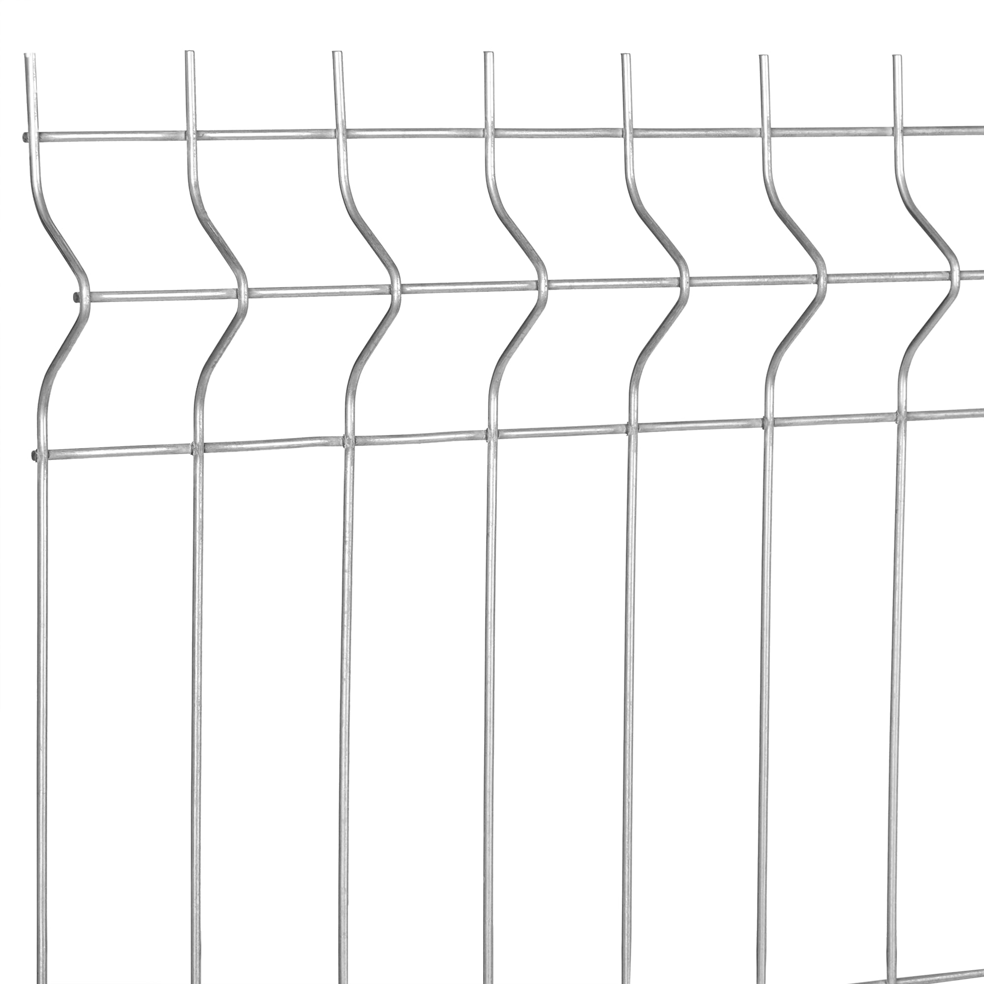 82035914 3D панель Light для забора 1.53х2.5 м оцинкованная сталь Santreyd  - Вид №2