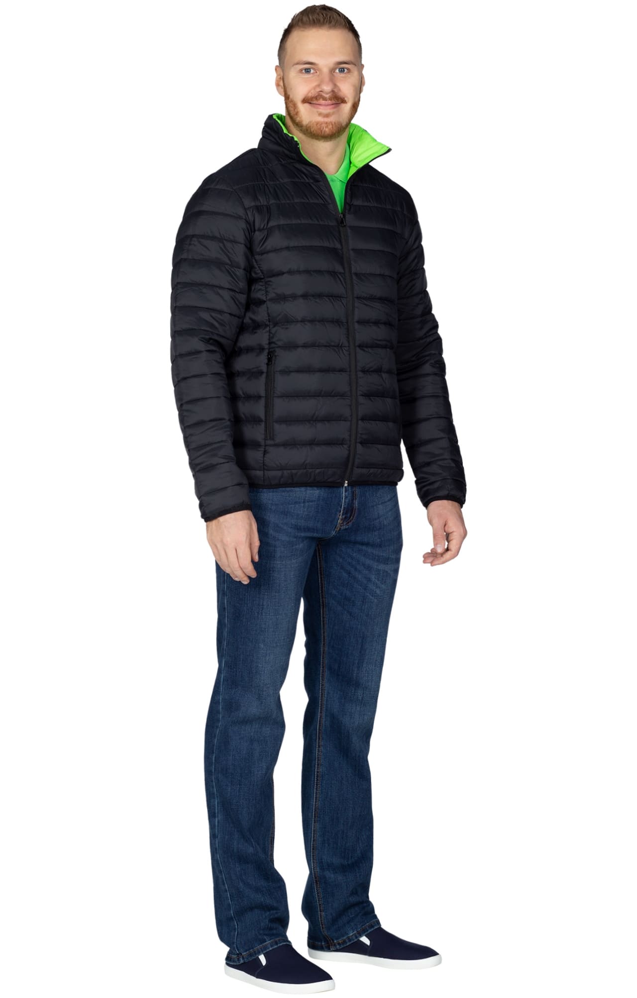 69611 Куртка стеганая  dark blue El-Risto  Зимняя спецодежда  размер XXXL (108)  - Вид №3