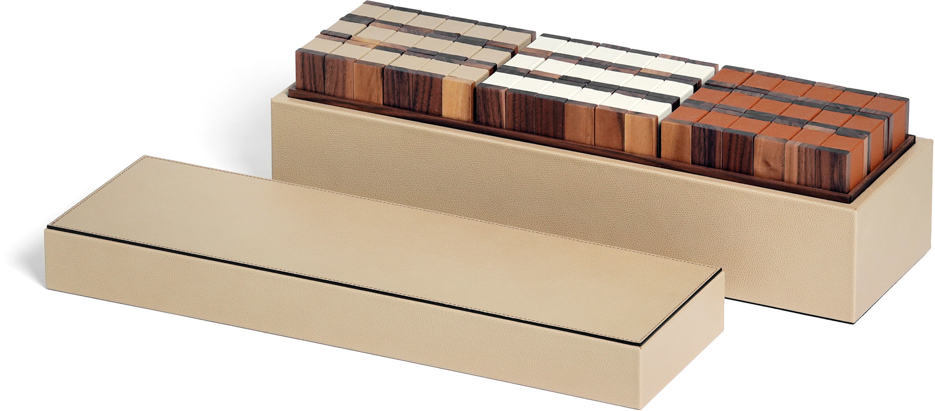 Пизанская башня - 49X15X H14,5 см / зернистая кожа_розовый