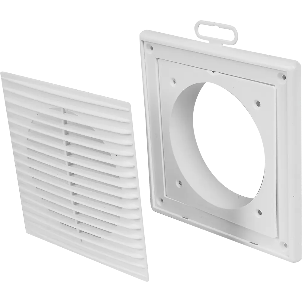 Вентиляционная решетка ERA 150x150 с фланцем для круглых воздуховодов 84721205 STLM-0053994 - Вид №1