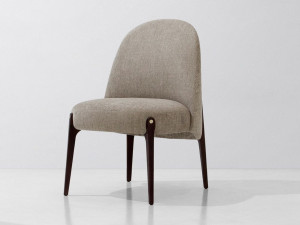 Мягкий стул из ткани