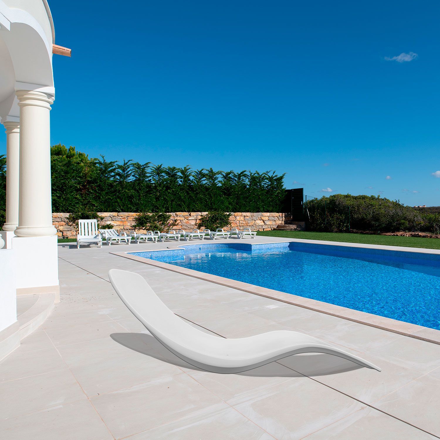 Садовая кровать из стекловолокна SINED ANTARES ARCH-00068822 - Вид №4