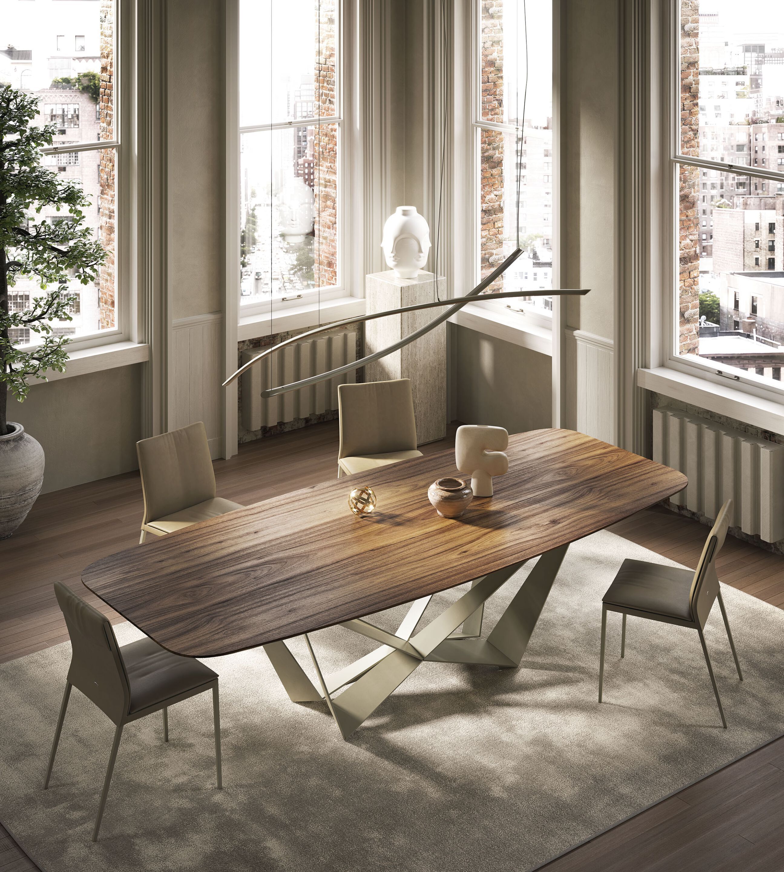 Деревянный бочковый стол Cattelan italia Скорпио ARCH-00140872 - Вид №4