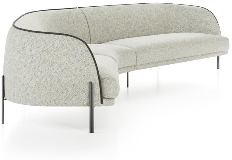 Liu Jo Living Collection Модульный тканевый диван Ceci est un caillou Cl1 - Вид №4