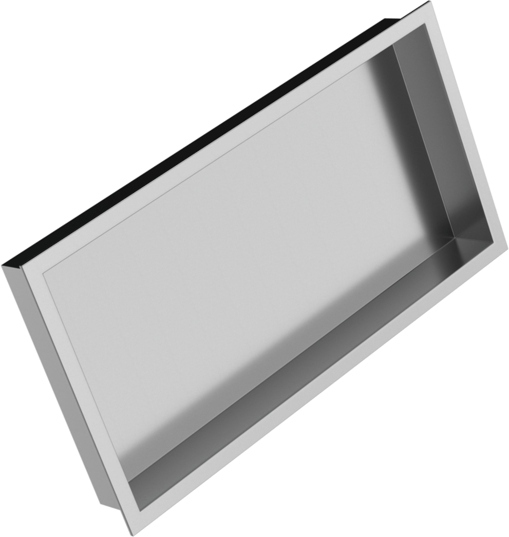 T542-S Полка для хранения в нише из нержавеющей стали 60x30 см