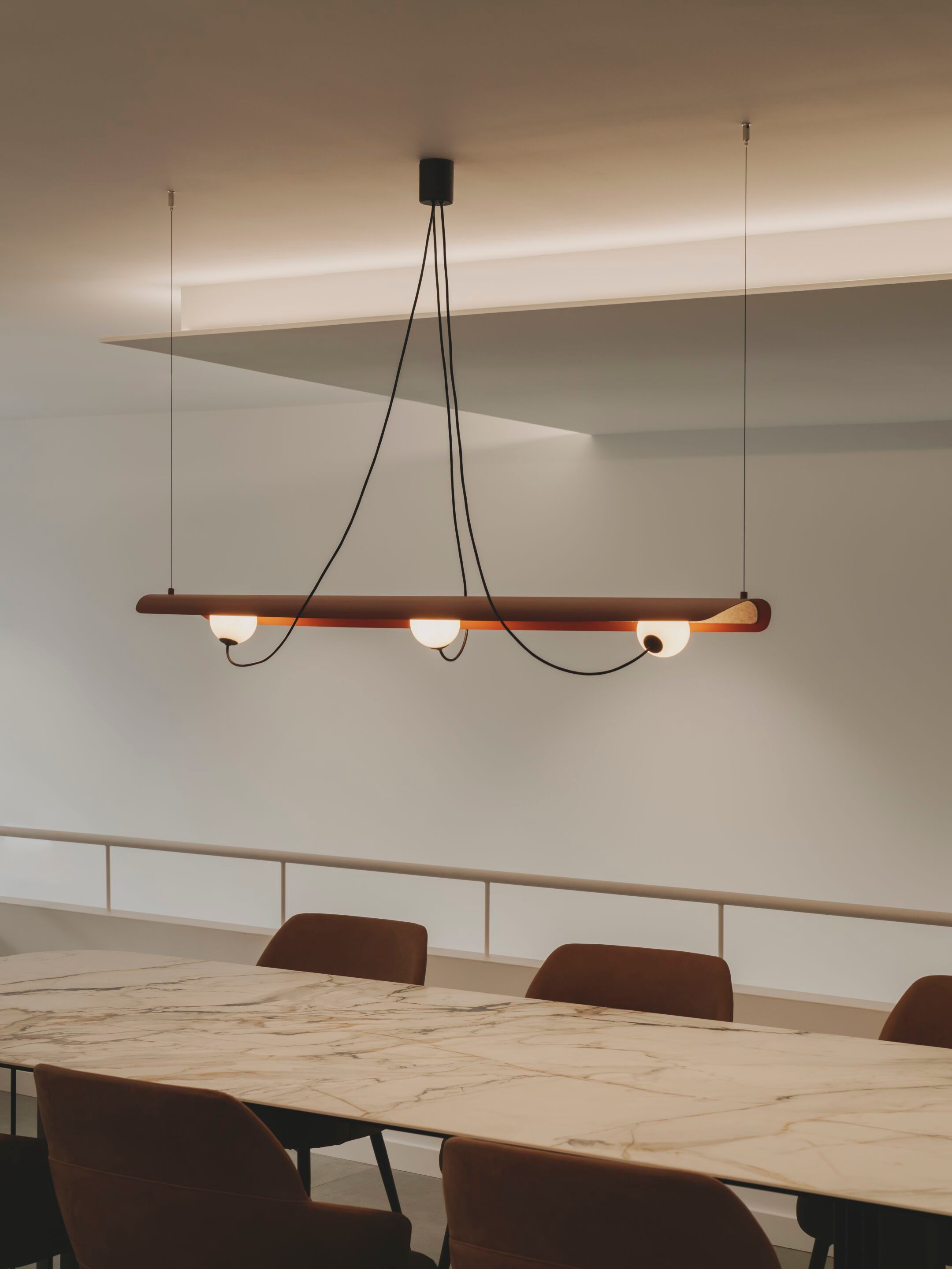 Стальной светодиодный подвесной светильник Milan Iluminacion Wire ARCH-00032453 - Вид №9