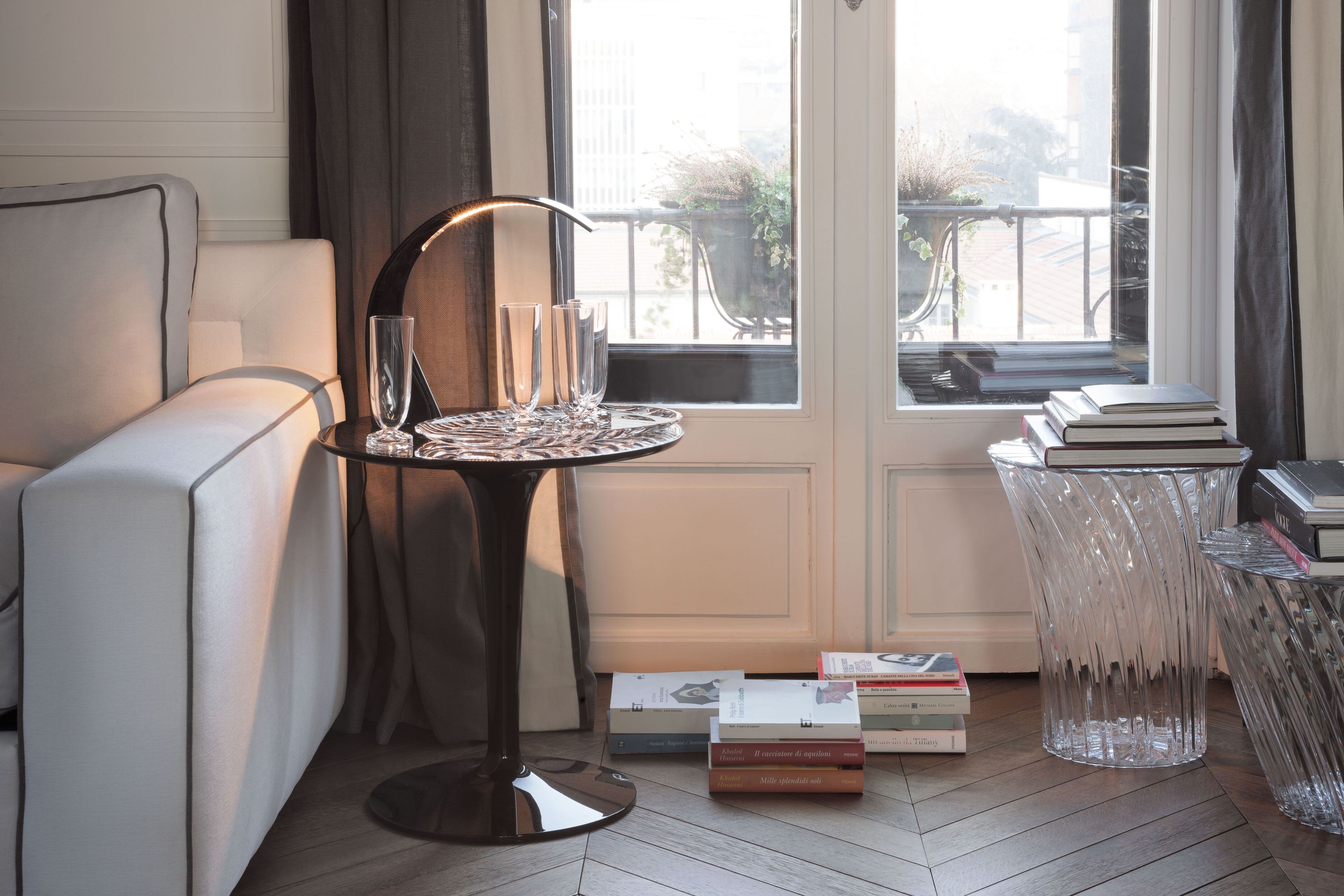 Контейнер / журнальный столик из ПММА Kartell SPARKLE ARCH-00048678 - Вид №6