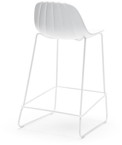 CHAIRS & MORE Стул из полиуретана на салазках с подставкой для ног Babah sun-id-1384910 - Вид №7