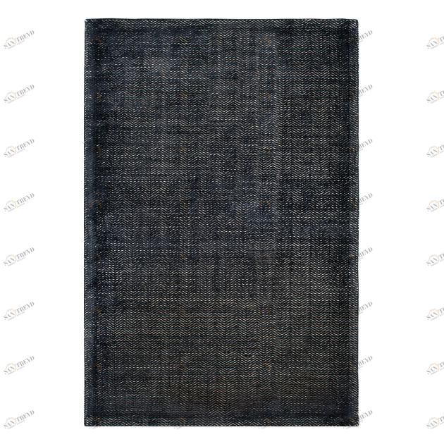 Ковер Pero, 160х230 см, черный Carpet Decor C1111