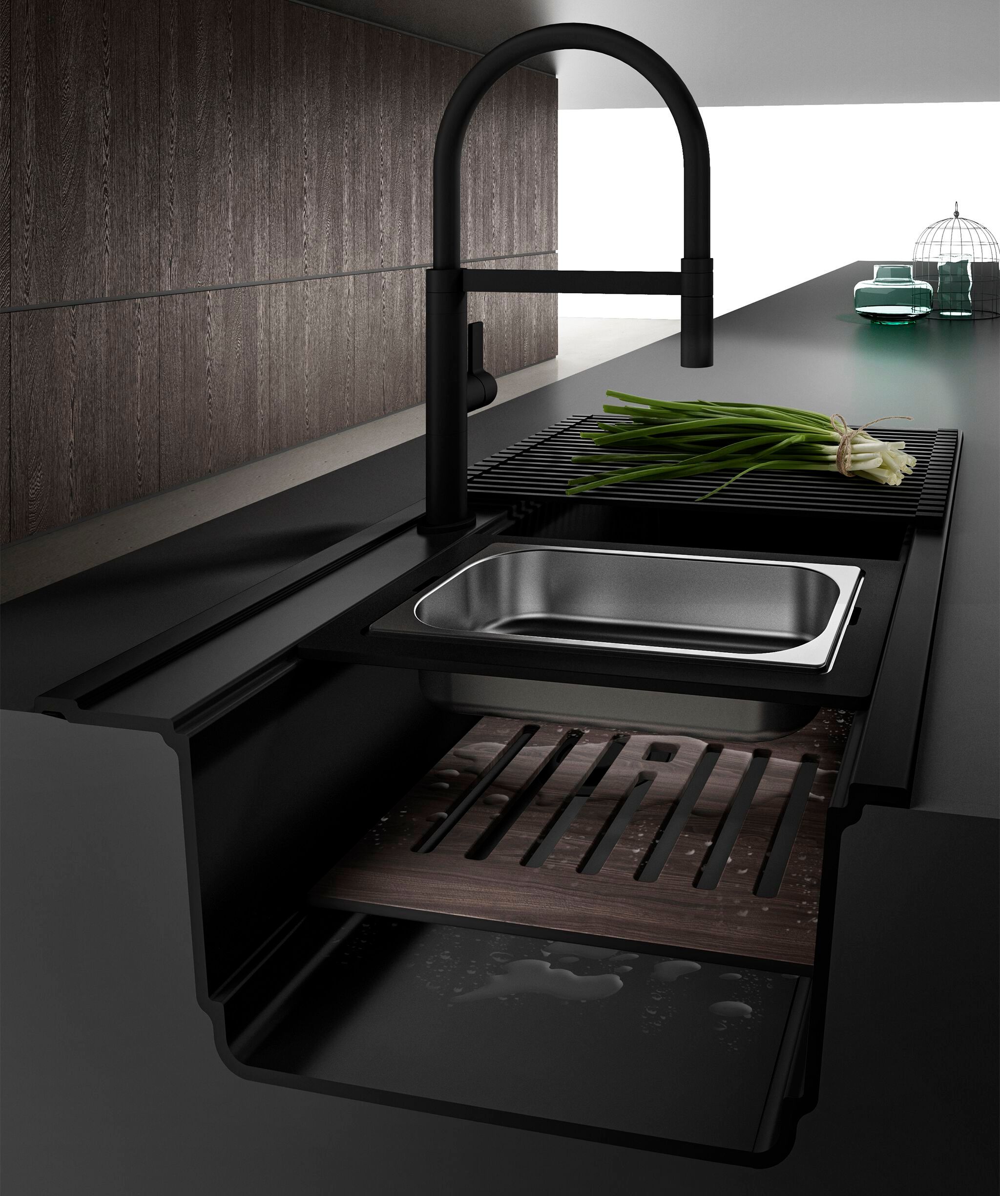 Рабочая станция раковина Elleci Кухня Elleci ARCH-00065219