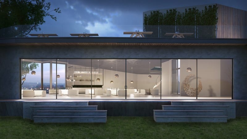 Дверь-окно с тройным остеклением Alumil Supreme systems ARCH-00131693 - Вид №2