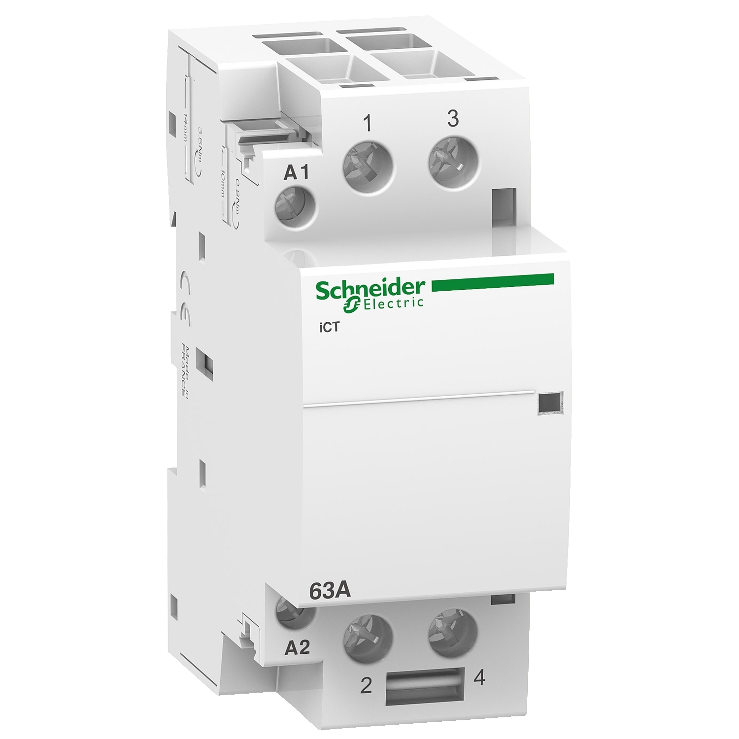 A9C20162 Модульный контактор iCT 2P 63А 230/24В AC Schneider Electric Acti 9 
