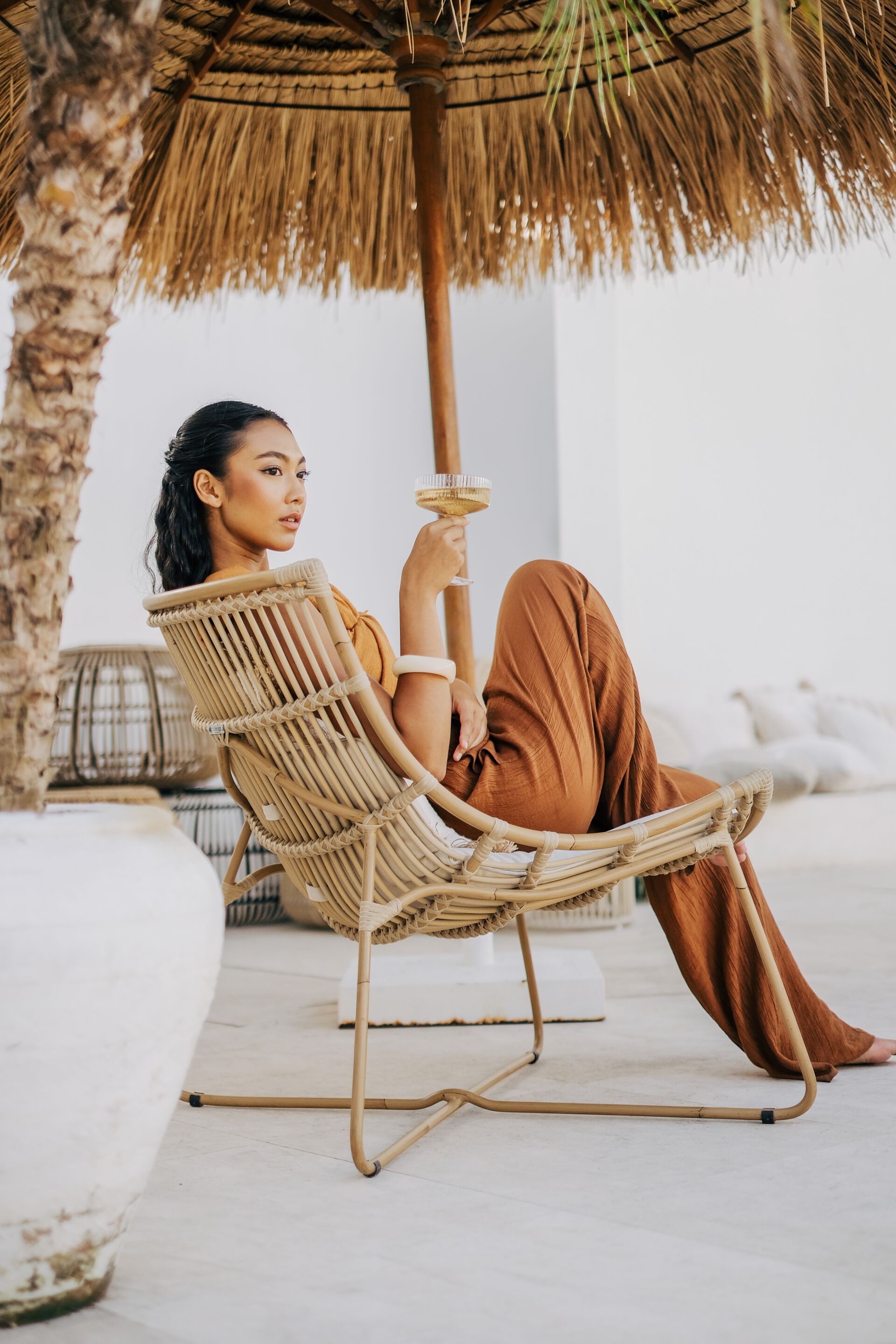 Садовое кресло из синтетического волокна cbdesign Монако ARCH-00013160 - Вид №1