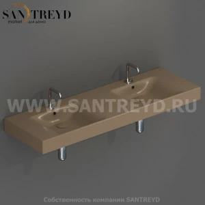 353681 Подвесная раковина настенная прямоугольная Kerasan Tribeca