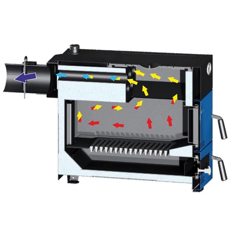 Твердотопливный котел ZOTA Master 32 MASTER32 - Вид №4