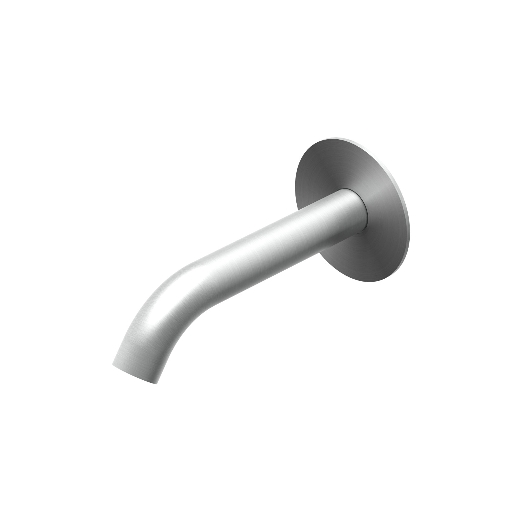 E0BA0157H1C Настенный излив для умывальника Ritmonio Diametro35 Inox Concrete