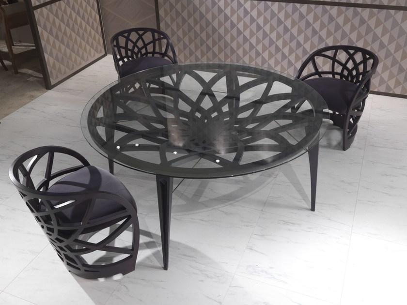 Carpanelli Мягкое кресло с подлокотниками Optical skin Se54 - Вид №4