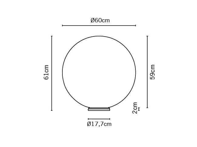 Настольная лампа из дутого стекла Fabbian Lumi Sphere ARCH-00024485 - Вид №13