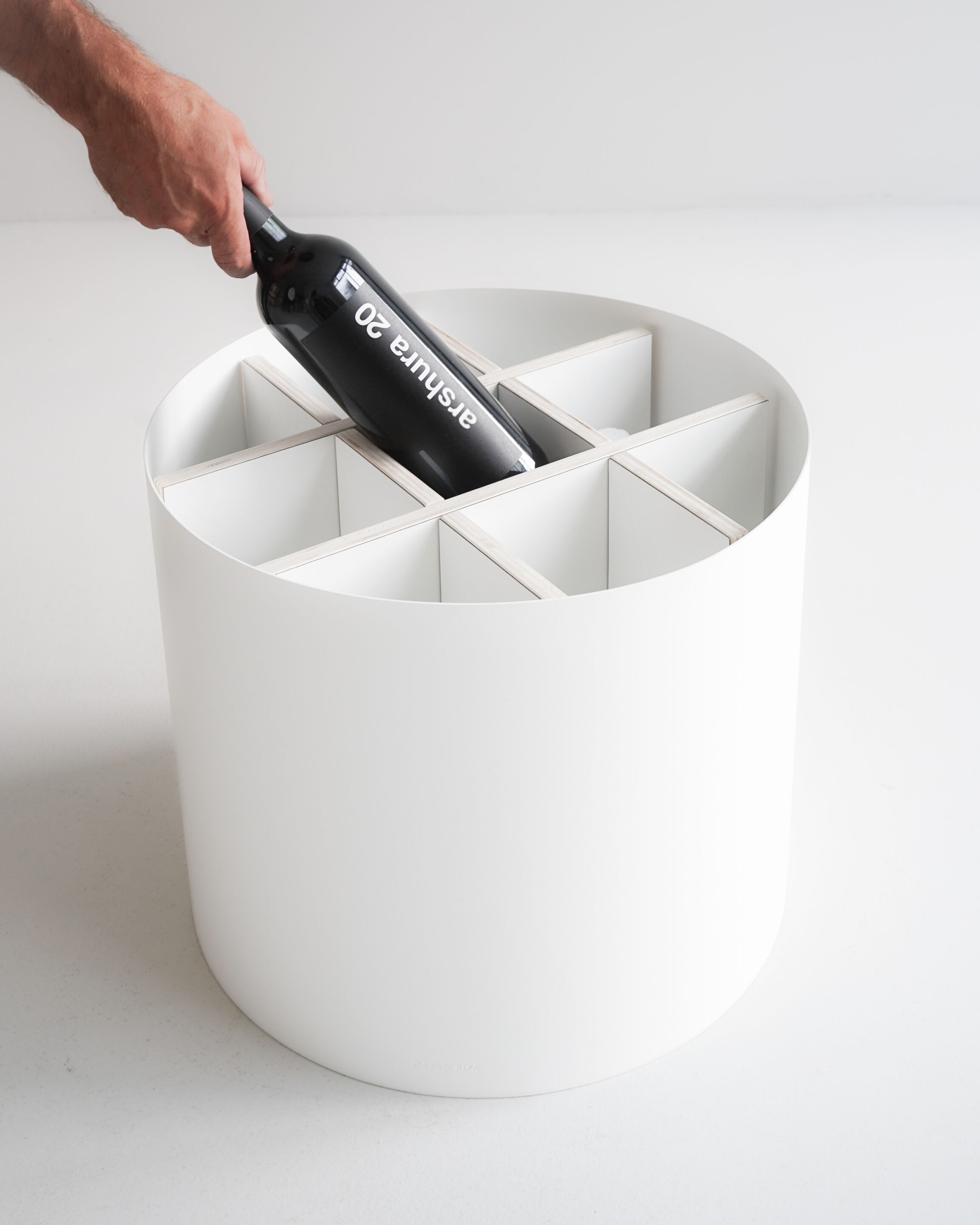 Круглый железный журнальный столик Ripa гвоздь ARCH-00043661 - Вид №3