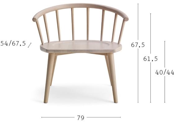 Billiani Кресло из бука W. 606 - Вид №9