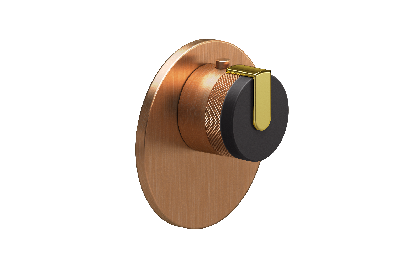 E-8027-R1GME-L1PB-BRG-T Термостатический переключатель 3/4-Внешняя часть GRAFF MOD+