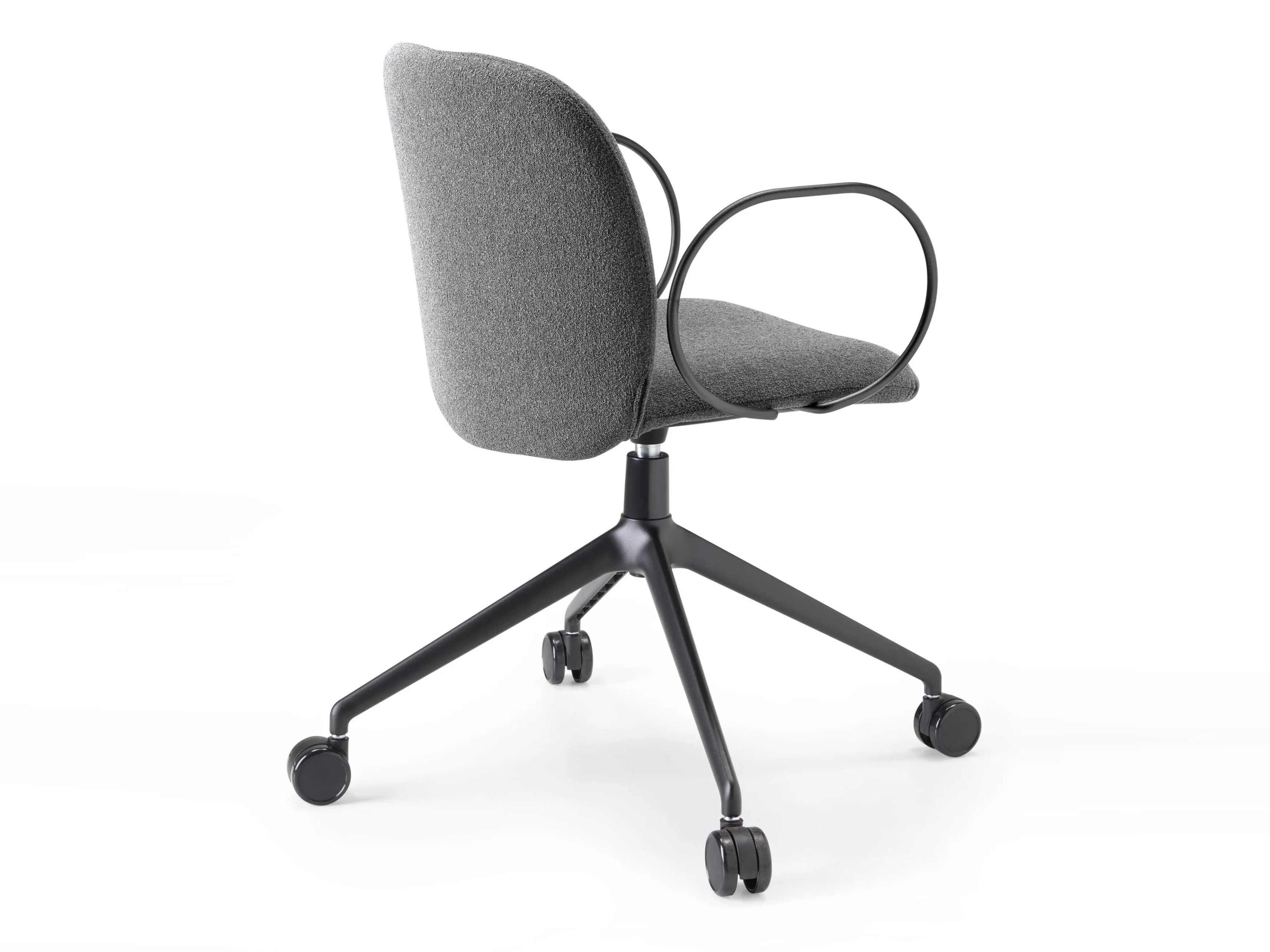 Мягкий стул с подлокотниками с колесами S-CAB Mentha ARCH-00113813 - Вид №1