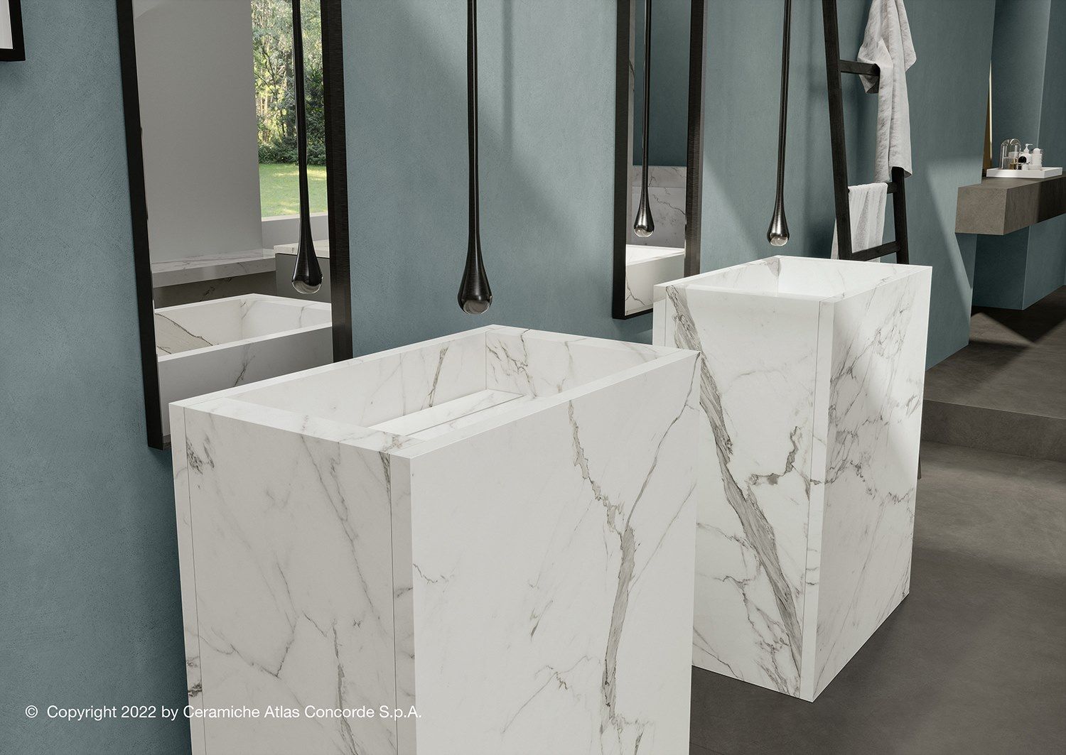 Отдельно стоящий умывальник Atlas Concorde Habitat Диалог ARCH-00037074 - Вид №4