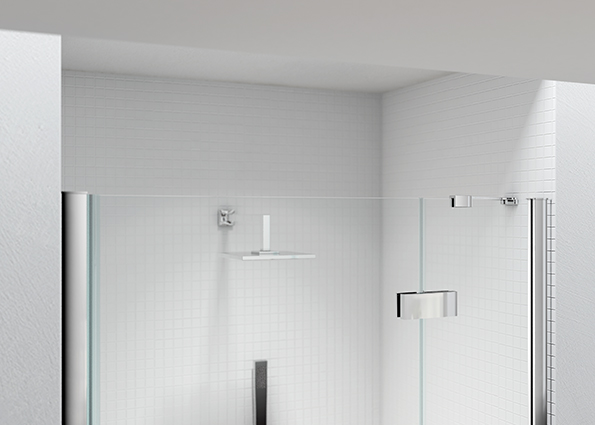 Дверь в нишу S6FB1000REC Merlyn 6 Series Хромированный  - Вид №2