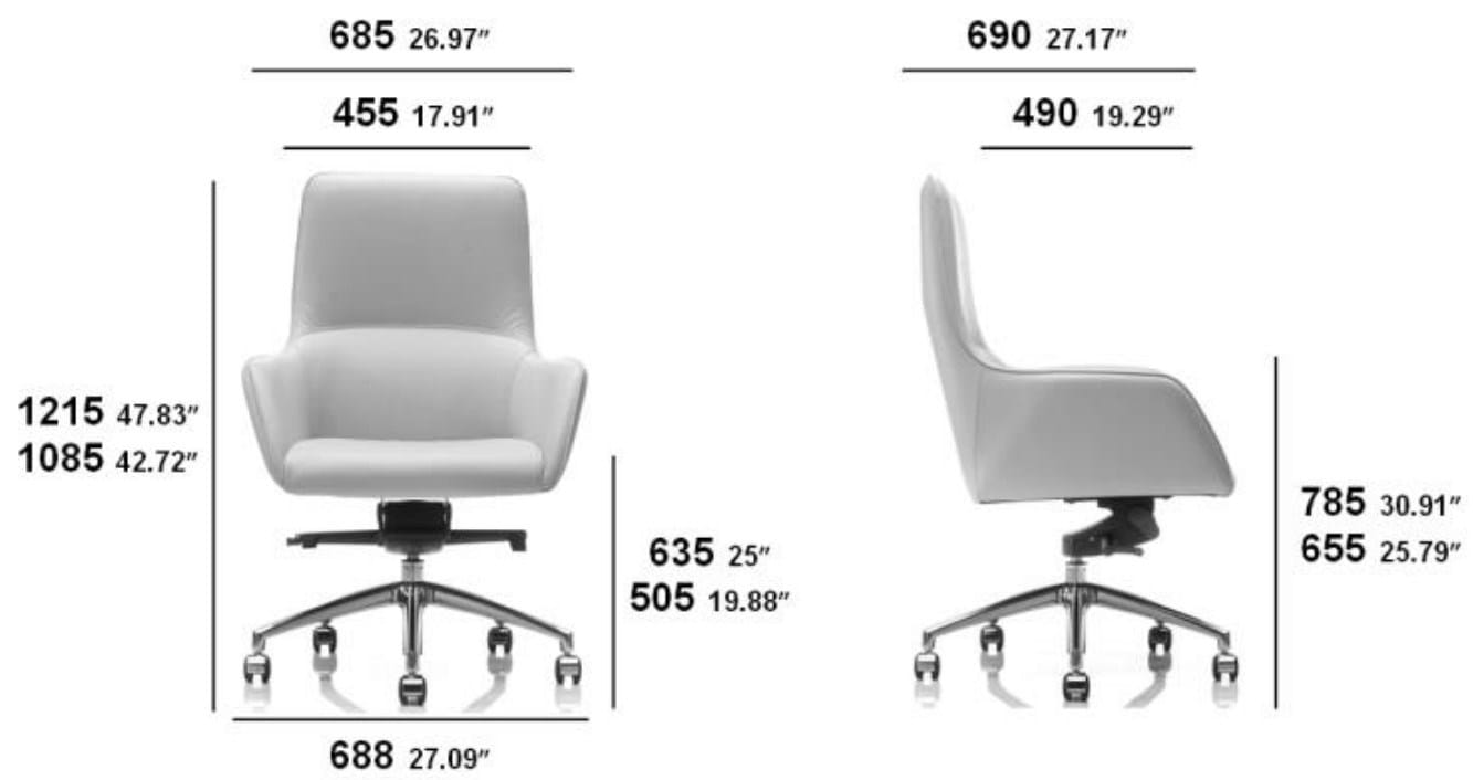 Офисное кресло с мягкой тканью SITIA Darwin ARCH-00030845 - Вид №5