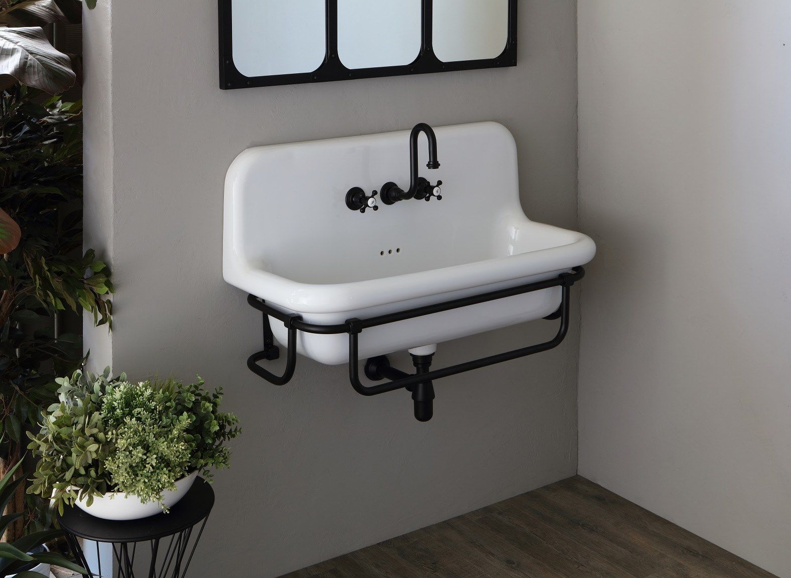 Керамическая прямоугольная подвесная раковина BLEU PROVENCE TrueColors ARCH-00092384 - Вид №10