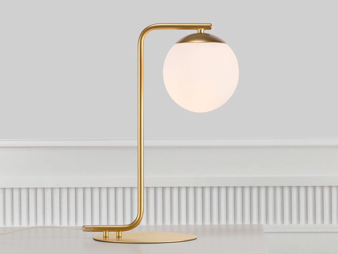 Настольная лампа из металла и выдувного стекла Nordlux Grant ARCH-00051088 - Вид №2