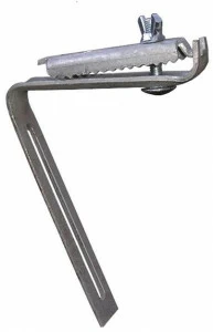 First Corporation Оцинкованный кронштейн для желоба из ПВХ First plast Et1000