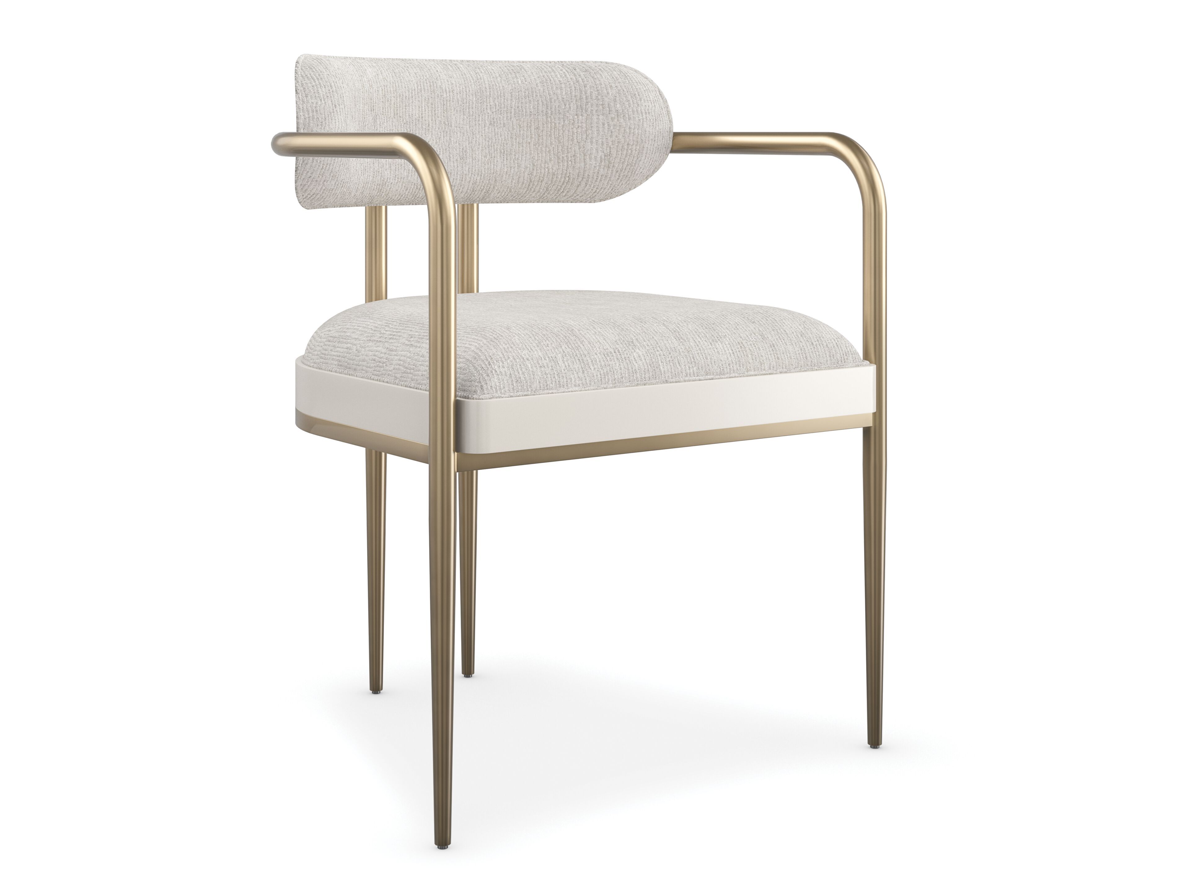 Бархатный стул с подлокотниками Caracole Emphasis ARCH-00118182