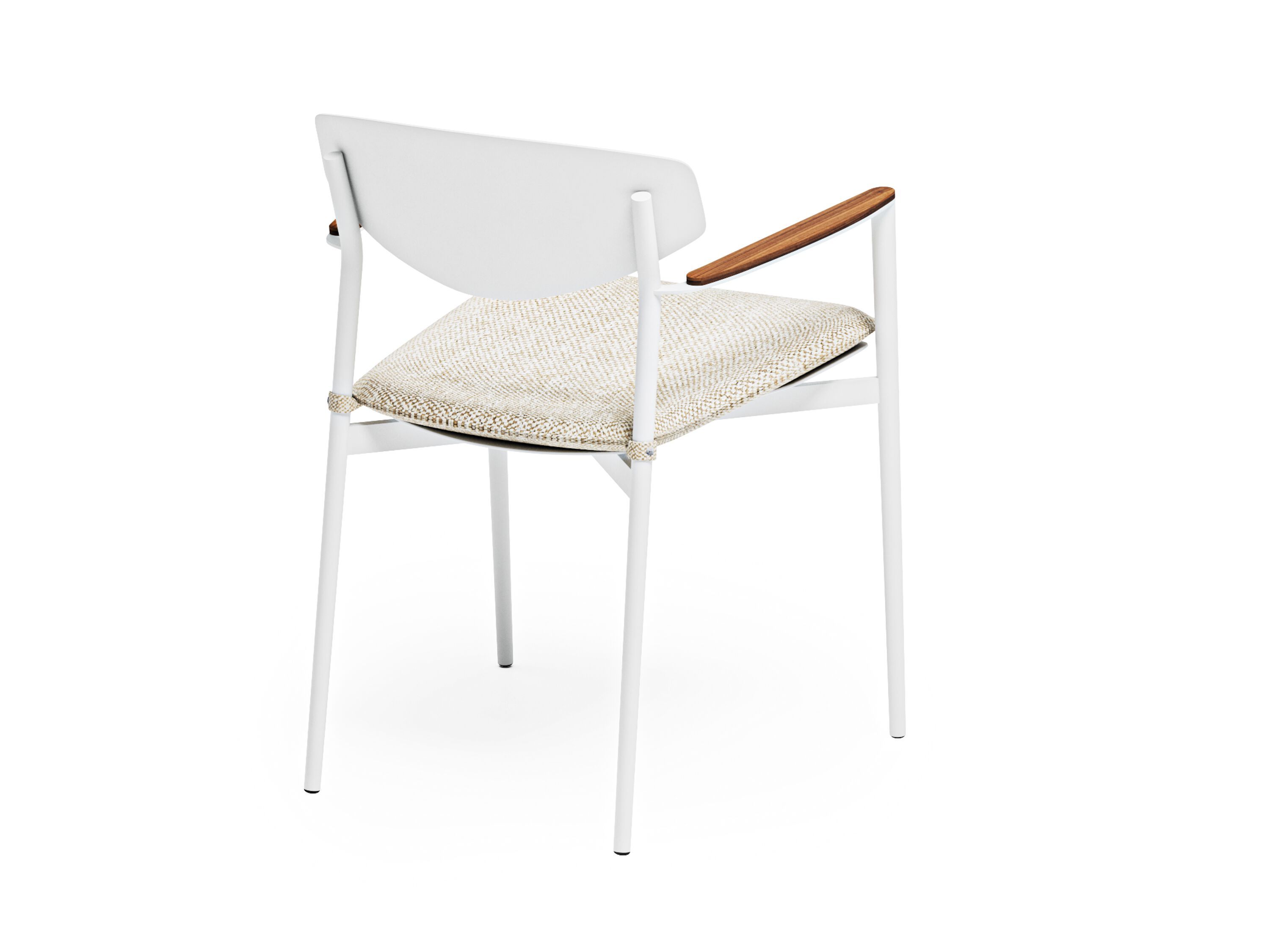 Алюминиевый штабелируемый садовый стул с подлокотниками Atmosphera оригами ARCH-00078253 - Вид №10