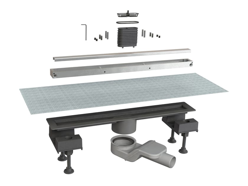 Слив для душа из нержавеющей стали Bonomini Canalissima ARCH-00035310