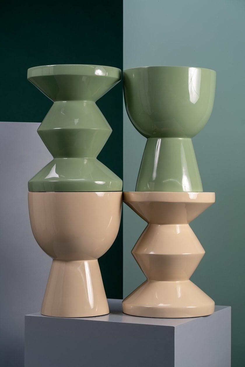 Pols Potten Низкий пластиковый табурет  510-070-013  - Вид №7