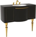 Подмодуль Giza 120 см, черный / GZ0120.00.SSA Giza Creavit 