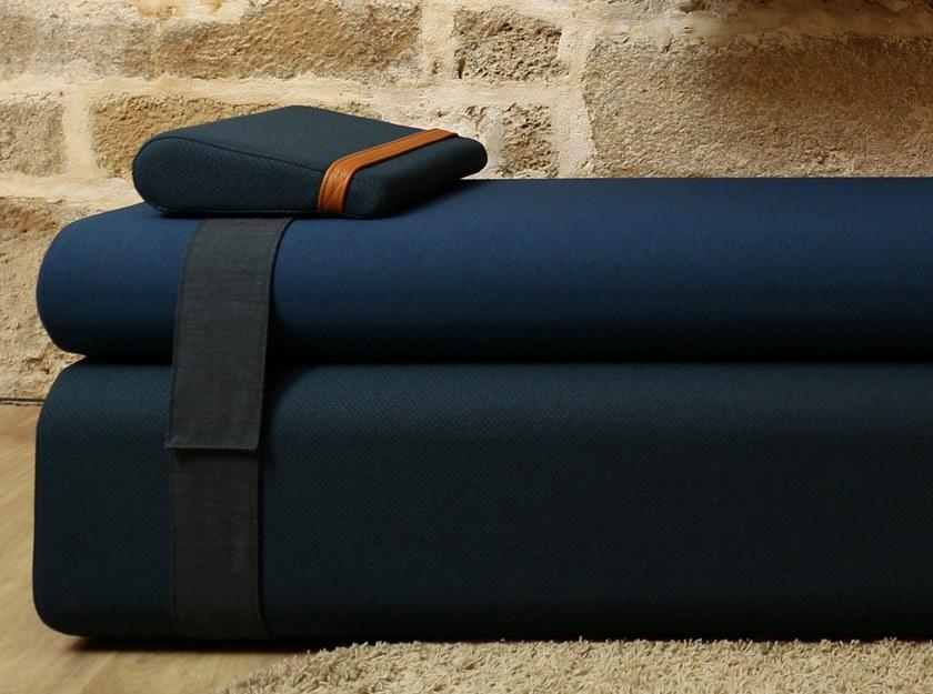 Marine Peyre Editions Мягкая скамья из ткани Gabriel® sun-id-1436272 - Вид №1