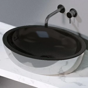 L280253 Накладная раковина на столешницу  овальная A. e T. Italia