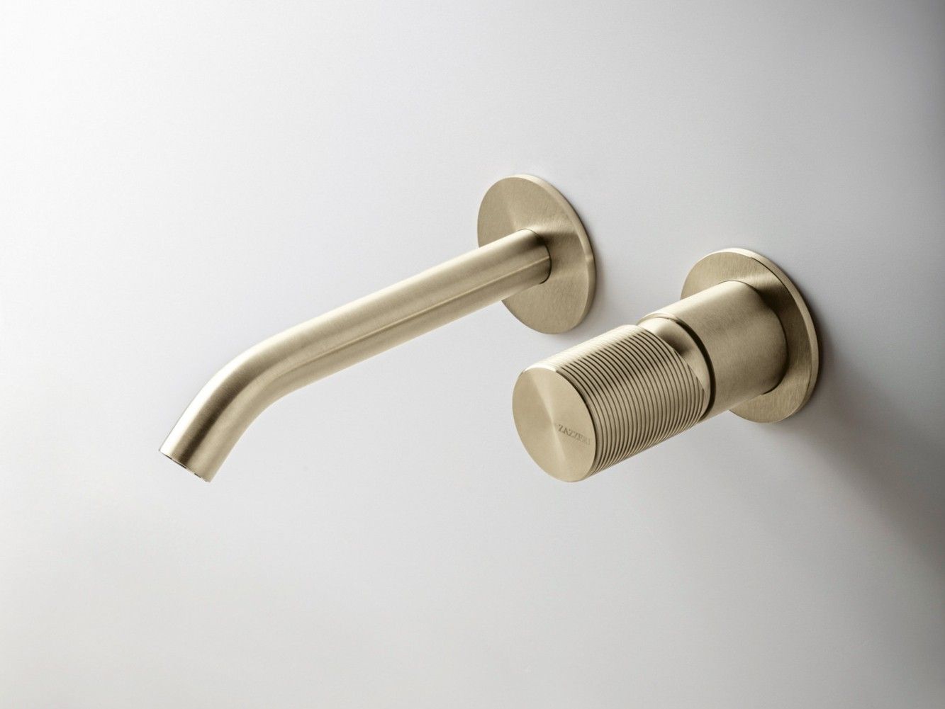 Однорычажный настенный смеситель для раковины из нержавеющей стали Zazzeri Z316_SH ARCH-00122952